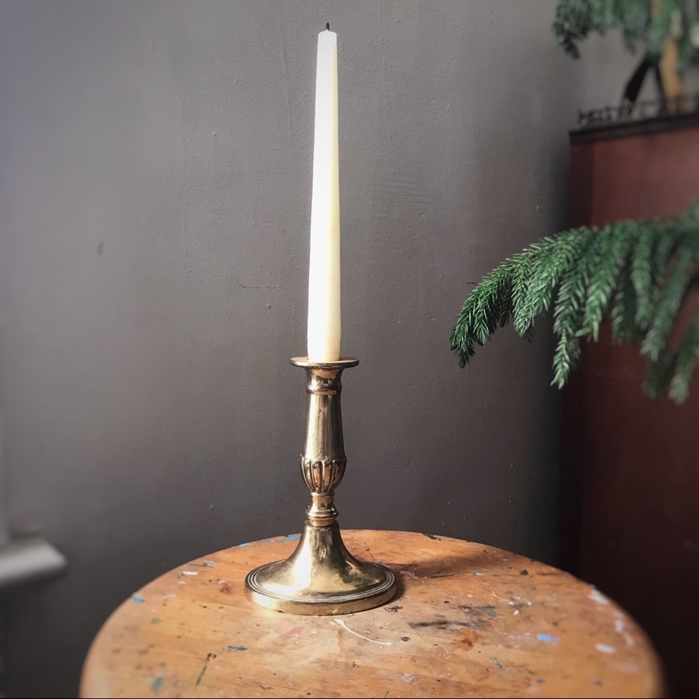 Vintage Brass Candlestick